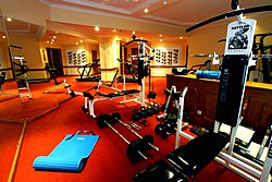 Gym at Proton Business Hotel in Moscow, Russia