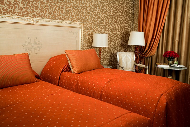 Superior Twin Room at Radisson Royal Hotel in Moscow, Russia