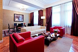 Grand Two Bedroom Suite at Radisson Royal Hotel in Moscow, Russia