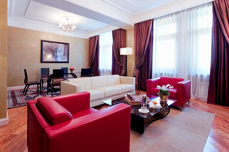 Grand Two Bedroom Suite at Radisson Royal Hotel in Moscow, Russia