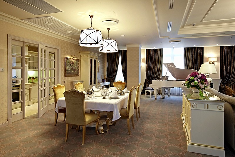 Presidential Suite at Radisson Royal Hotel in Moscow, Russia