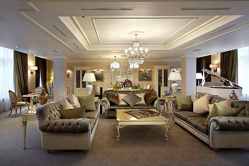 Presidential Suite at Radisson Royal Hotel in Moscow, Russia