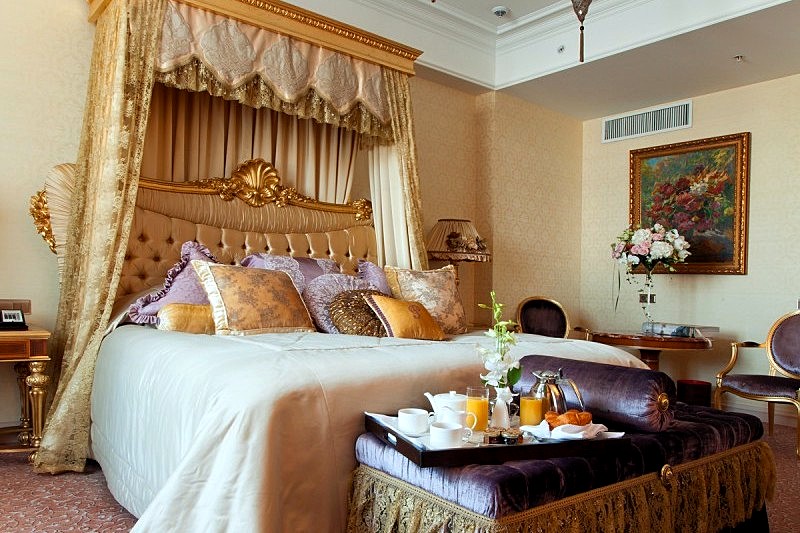 Romantic Suite at Radisson Royal Hotel in Moscow, Russia