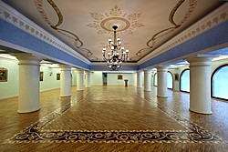 Column Hall at Radisson Royal Hotel in Moscow, Russia