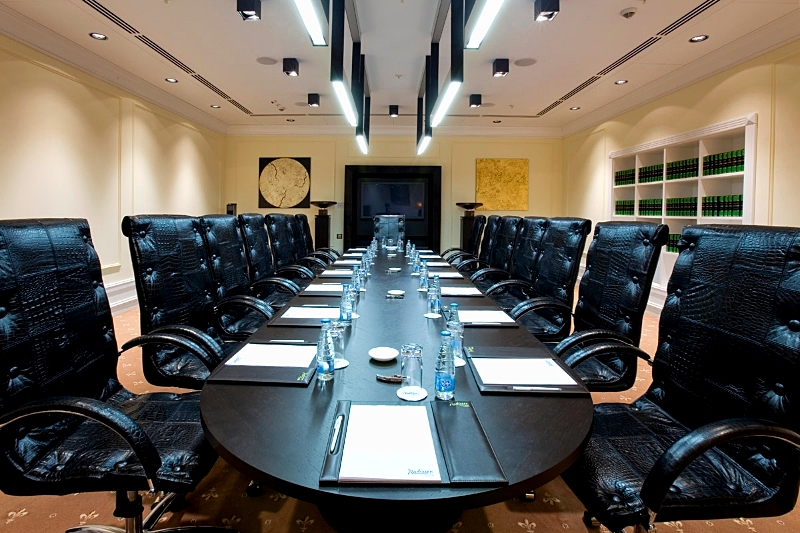 Winter Meeting Room at Radisson Royal Hotel in Moscow, Russia