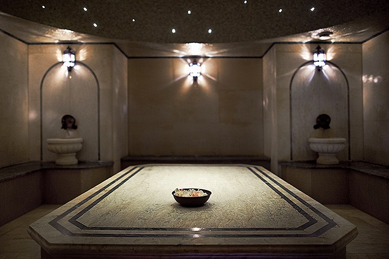 Hamam at SPA at Radisson Royal Hotel in Moscow, Russia