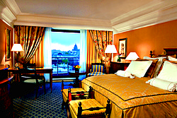 Superior Room at Ritz-Carlton Hotel in Moscow, Russia