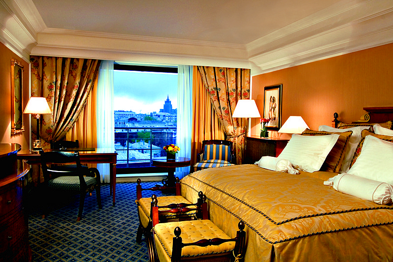 Superior Room at Ritz-Carlton Hotel in Moscow, Russia