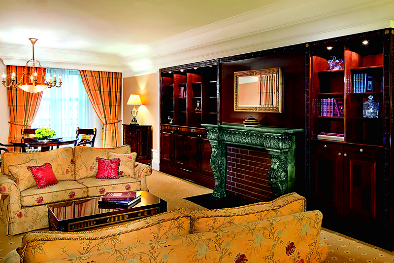 Carlton Suite at Ritz-Carlton Hotel in Moscow, Russia