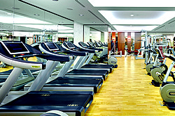 Fitness Centre at Ritz-Carlton Hotel in Moscow, Russia