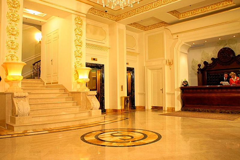 Reception at Savoy Hotel in Moscow, Russia