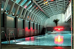 Swimming Pool in at Savoy Hotel Moscow, Russia