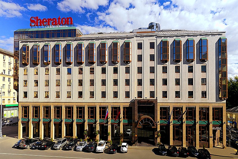 Sheraton Palace Hotel in Moscow, Russia