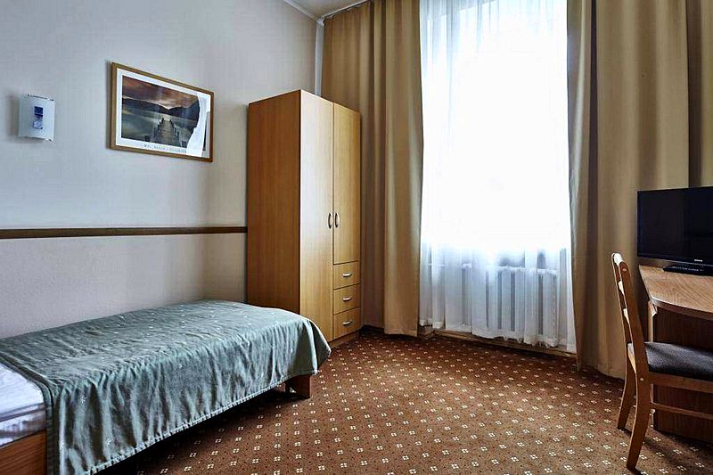 Single Block (Economy Single) at Slavyanka Hotel in Moscow, Russia