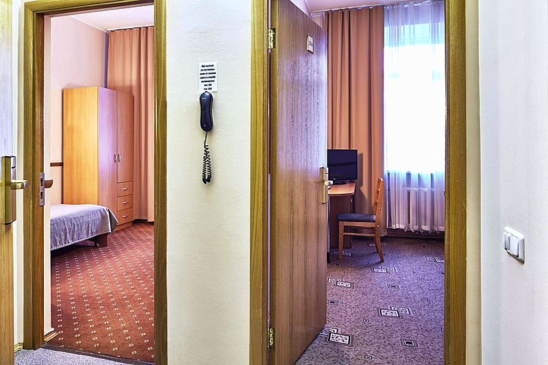 Two-Room Block at Slavyanka Hotel in Moscow, Russia