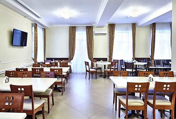 Slavyanka Café at Slavyanka Hotel in Moscow, Russia