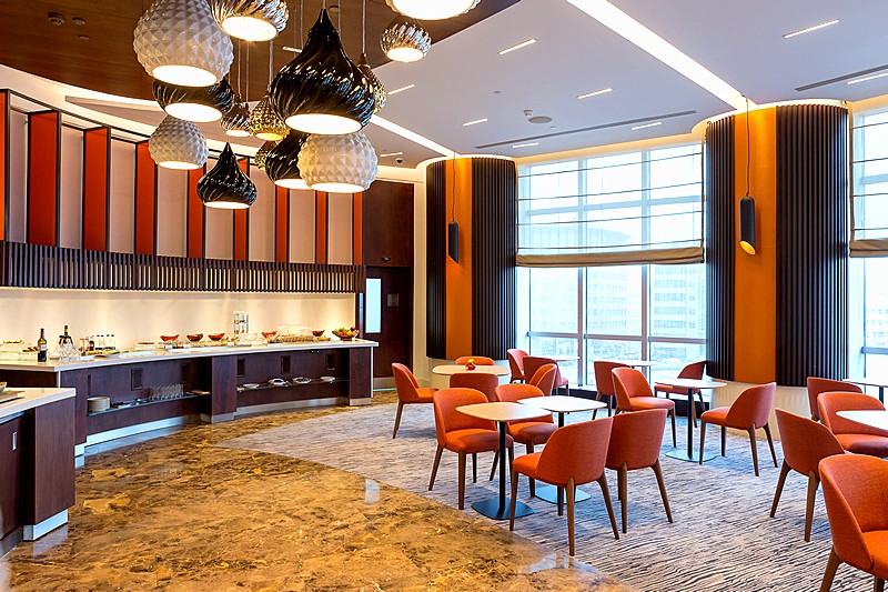 Swiss Business Executive Club Lounge at Swissotel Krasnye Holmy in Moscow, Russia