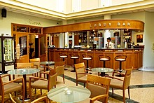 Lobby Bar at Tatiana Hotel in Moscow, Russia