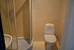 Standard Double Room Bathroom at Alliance Ulanskaya Hotel in Moscow, Russia