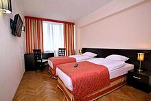 Superior Twin Room at Universitetskaya Hotel in Moscow