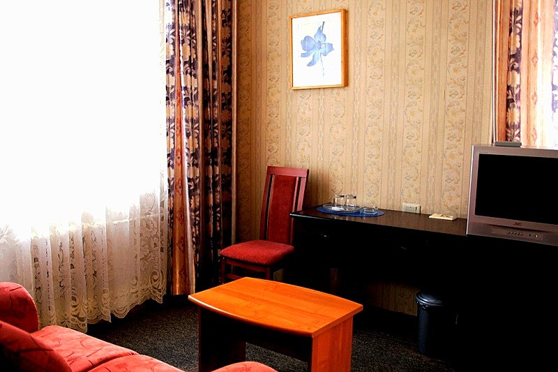 Standard Two-Room Suite w/Double Bed at the Zolotoy Kolos Hotel in Moscow