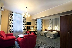 Studio Suite w/Twin Beds at the Zolotoy Kolos Hotel in Moscow