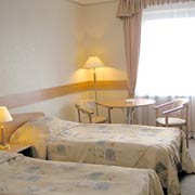Business Twin Room at the Izmailovo Alfa Hotel in Moscow, Russia