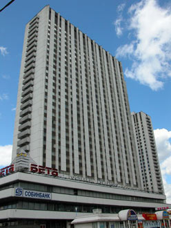 Izmailovo Beta Hotel in Moscow, Russia