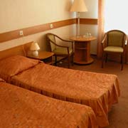 First Class Twin Room at the Izmailovo Beta Hotel in Moscow, Russia