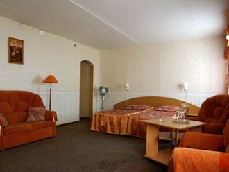 Twin Two-Room Suite at the Izmailovo Beta Hotel in Moscow, Russia