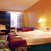 Medium Twin Room at the Katerina City Hotel in Moscow, Russia