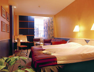 Medium Twin Room at the Katerina City Hotel in Moscow, Russia