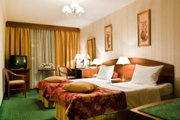 Comfort Twin Room at the Korston Hotel in Moscow, Russia