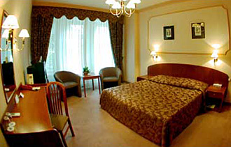 Superior Double Room at the Marco Polo Presnja Hotel in Moscow, Russia