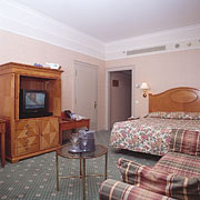 Deluxe Double Room at the Marriott Grand Hotel in Moscow, Russia