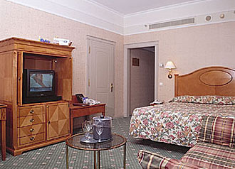 Deluxe Double Room at the Marriott Grand Hotel in Moscow, Russia