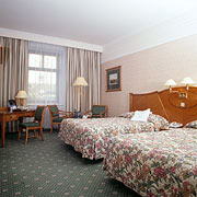 Deluxe Twin Room at the Marriott Grand Hotel in Moscow, Russia