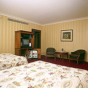 Deluxe Twin Room at the Marriott Royal Aurora Hotel in Moscow, Russia