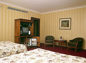 Royal Butler Room Twin at the Marriott Royal Aurora Hotel in Moscow, Russia