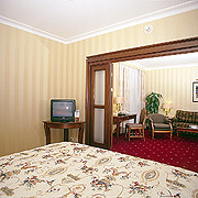 Junior Suite at the Marriott Royal Aurora Hotel in Moscow, Russia