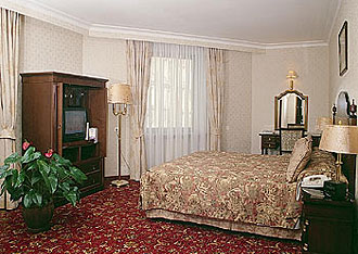 Presidential Suite at the Marriott Royal Aurora Hotel in Moscow, Russia