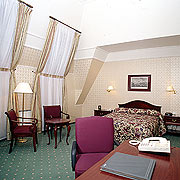 Business Suite at the Marriott Tverskaya Hotel in Moscow, Russia