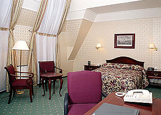 Business Suite at the Marriott Tverskaya Hotel in Moscow, Russia