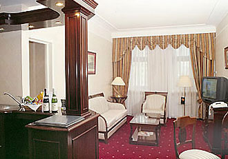 Presidential Suite at the Marriott Tverskaya Hotel in Moscow, Russia