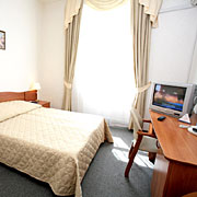 Standard Double Room at the Maxima Irbis Hotel in Moscow, Russia