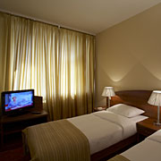 Business Twin Room at the Maxima Panorama Hotel in Moscow, Russia