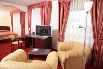 Junior Suite at the Maxima Slavia Hotel in Moscow, Russia