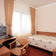 Standard Single Room at the Maxima Slavia Hotel in Moscow, Russia
