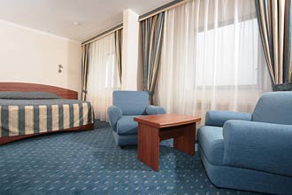 Studio Room at the Maxima Slavia Hotel in Moscow, Russia
