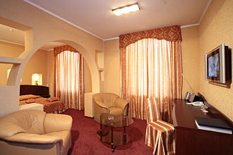 Junior Suite at the Maxima Zarya Hotel in Moscow, Russia